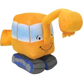 MerryMakers Little Excavator Plush Toy, 7-Inch