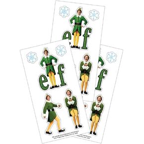 Paper House Productions Elf Movie Buddy Pack of 3 Sticker Half-Sheets for Crafts, Scrapbooking & Collecting