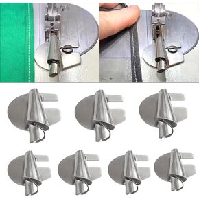 KEYIYA 7 Pack Sewing Rolled Hemmer Foot Universal - Professional Rolled Hem Attachment for Sewing Machine Accessories, Versatile Presser Foot for All Rolled Hem Projects (7 Different Sizes) in Saudi Arabia