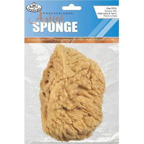 Royal Brush Durable Soft Natural Florida Sea Wool Pottery Sponge, Aqua , 4 - 5 in Dia - R2008-B in Saudi Arabia