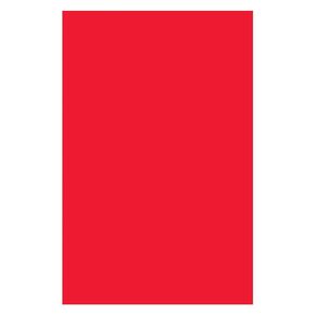 Pacon® PAC72740 Plastic Art Sheet, 11" X 17", Red, Pack of 8