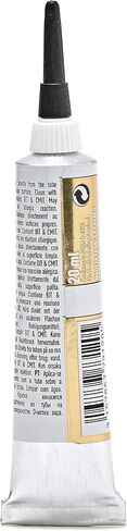 Pebeo Vitrail Glass Paint 774100 Konturenpaste 20 ml Tube in Blister Pack Silver in Saudi Arabia