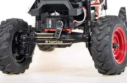 وصلات توجيه نحاسية من RampCrab لـ FCX24، مجموعتان من روابط ربط قضيب التوجيه لـ FMS FCX24، مناسبة لسيارة زاحفة 1/24 RC FCX24 Power Wagon Butcher، Max Smasher Big Foot Monster Truck، K5 Blazer، أسود in Saudi Arabia
