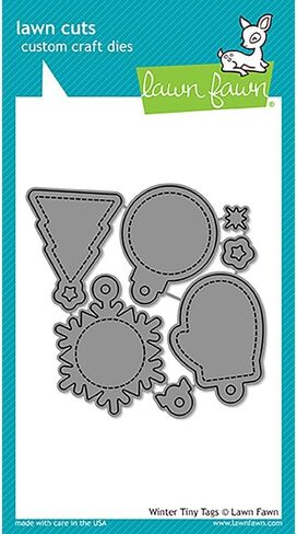 LAWN FAWN Cuts Custom Craft Dies: Winter Tiny Tags (LF1494) in Saudi Arabia
