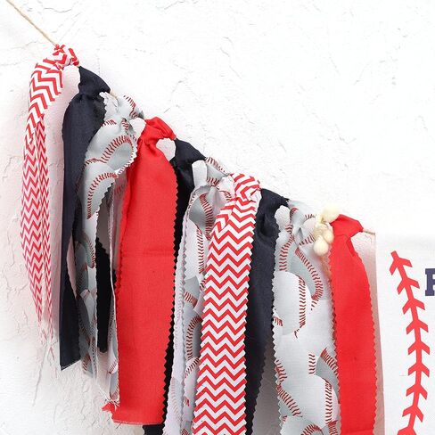 راية Rookie of the Year - لافتة كرسي مرتفع لعيد الميلاد الأول/الأول للبيسبول، ديكورات حفلات عيد ميلاد البيسبول، لافتة كرسي مرتفع لعيد الميلاد الأول للأولاد، لافتة رياضية لعيد الميلاد الأول in Kuwait