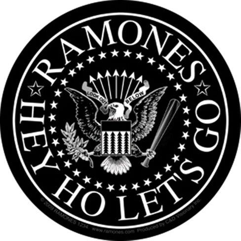 C&D Visionary Licenses Products Ramones Black Eagle Sticker in Saudi Arabia