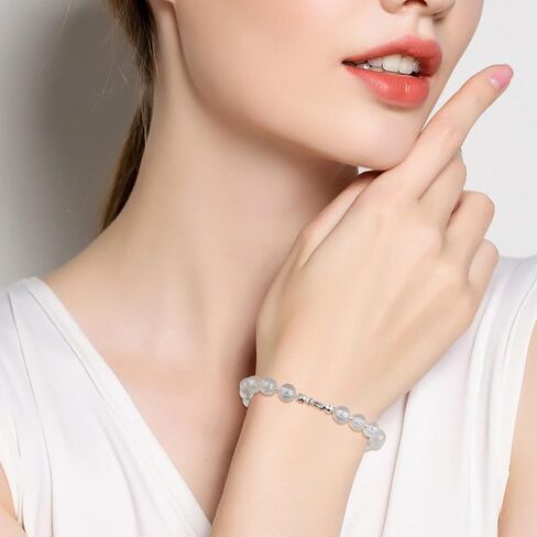 900pcs Silver Metal Tube Crimp Beads Half Round Open Crimp Beads Knot Covers Wire Guardians Bead End Tips with a Box for DIY Bracelet Necklace Jewelry Making Supplies, 4 Styles in Kuwait