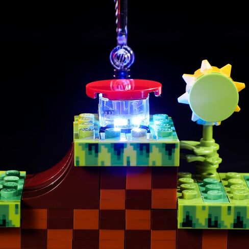 BRIKSMAX Light for Lego-21331 Sonic The-Hedgehog Green-Hill-Zone - Led Lighting Kit Compatible with Lego Ideas - Not Include The Lego Set in Saudi Arabia