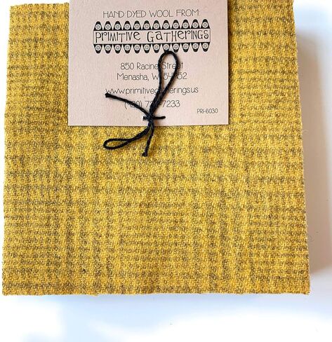 Primitive Gatherings مصنوع يدويًا من الصوف Goldstar عبوة من 25.4 سم مربعات Moda Fabrics PRI 6030 in Saudi Arabia
