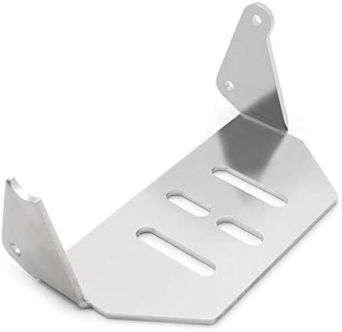 KYX Racing Stainless Steel Servo Protector Chassis Guard Board for 1/10 RC Crawler Car Axial SCX10 III AXI03007 SCX10.3 in Saudi Arabia