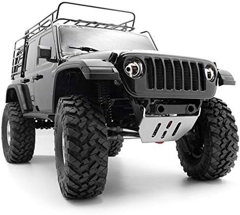 KYX Racing Stainless Steel Servo Protector Chassis Guard Board for 1/10 RC Crawler Car Axial SCX10 III AXI03007 SCX10.3 in Saudi Arabia