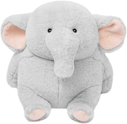 ARELUX لطيف الأرنب أفخم الحيوانات المحشوة وسادة: لينة الأرنب Plushie اللعب الدهون المعانقة أفخم الدمى وقت النوم Kawaii النوم Plushie ديكور المنزل الهدايا للفتيات الفتيان الاطفال صديق عيد ميلاد عيد الميلاد 13.7in in Kuwait