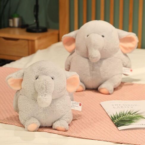 ARELUX لطيف الأرنب أفخم الحيوانات المحشوة وسادة: لينة الأرنب Plushie اللعب الدهون المعانقة أفخم الدمى وقت النوم Kawaii النوم Plushie ديكور المنزل الهدايا للفتيات الفتيان الاطفال صديق عيد ميلاد عيد الميلاد 13.7in in Kuwait
