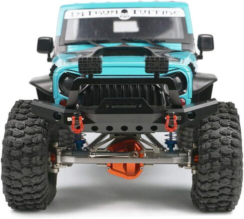 مصد أمامي معدني مع 2 مصباح ليد لشاحنة 1/10 RC الزاحف TRX-4 Sport TF2 in Kuwait