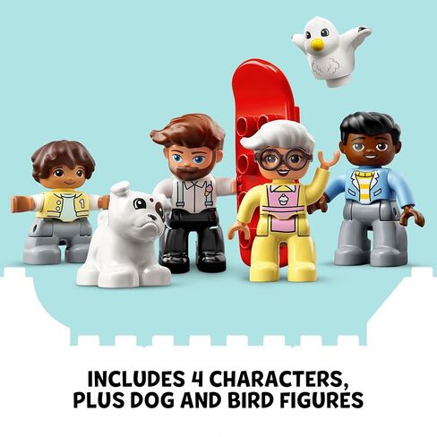 LEGO DUPLO Parking Garage and Car Wash Set 10948, Learning Toy for Toddlers with Garage, Gas Station & Toy Cars, Gifts for 2 Plus Year Old Boys & Girls in Saudi Arabia