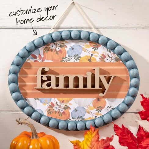 لوحة بيضاوية غير مكتملة من الخشب المنقوش مع حافة مطرزة، سطح خشبي مقاس 8 × 11 بوصة مثالي لمشاريع الفنون والحرف اليدوية، 48166 in Kuwait