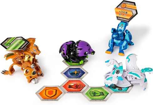 مجموعة باكوغان باكو جير 4 قطع، صبرا × بيرافيان ألترا مع باكو جير وهولكور × سيربنتيز ألترا القابلة للتجميع in Kuwait