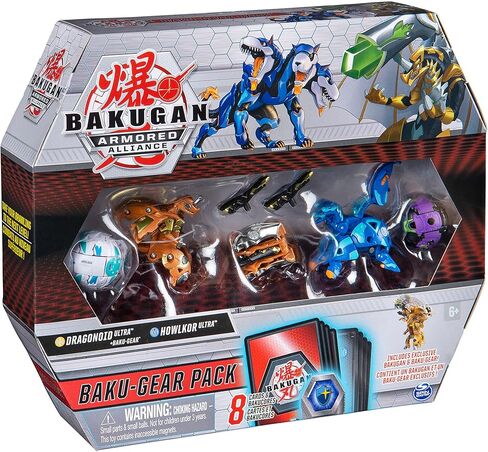 مجموعة باكوغان باكو جير 4 قطع، صبرا × بيرافيان ألترا مع باكو جير وهولكور × سيربنتيز ألترا القابلة للتجميع in Kuwait