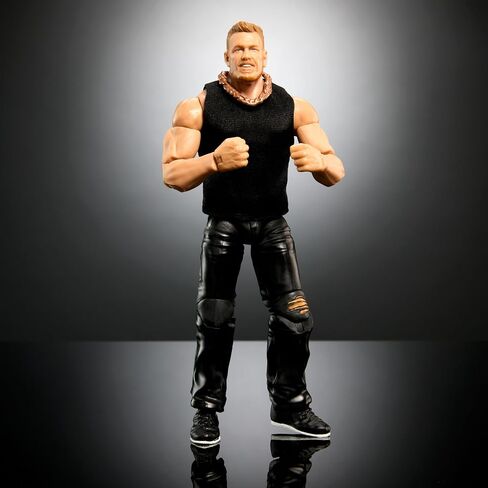 Mattel WWE Elite Action Figure Wrestlemania with Accessory and Nicholas Build-A-Figure Parts, Posable Collectible WWE Fans in Saudi Arabia