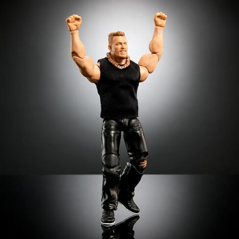 Mattel WWE Elite Action Figure Wrestlemania with Accessory and Nicholas Build-A-Figure Parts, Posable Collectible WWE Fans in Saudi Arabia