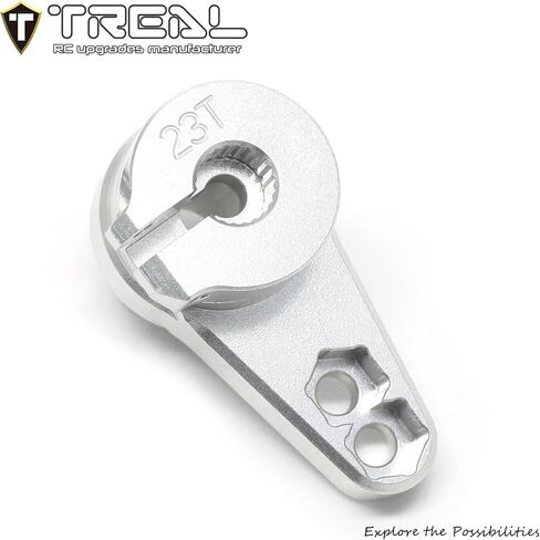Treal Aluminum 7075 Servo Saver Set 23T for LMT Monster (Silver) in Saudi Arabia