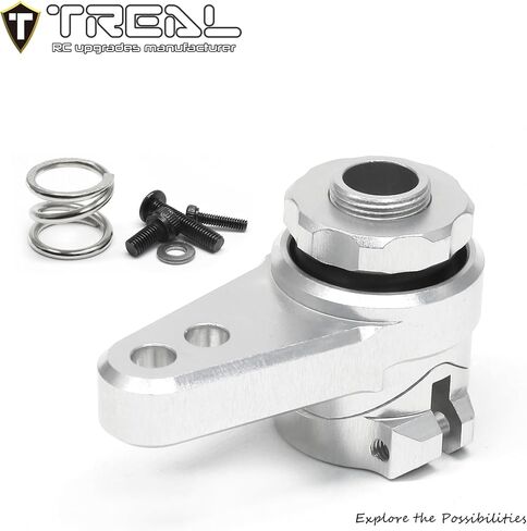 Treal Aluminum 7075 Servo Saver Set 23T for LMT Monster (Silver) in Saudi Arabia