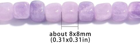 OAIITE 8MM Natural Tourmaline Gemstone Loose Square Cube Beads Stone Healing Power for Jewelry Making DIY Bracelet Necklace in Saudi Arabia