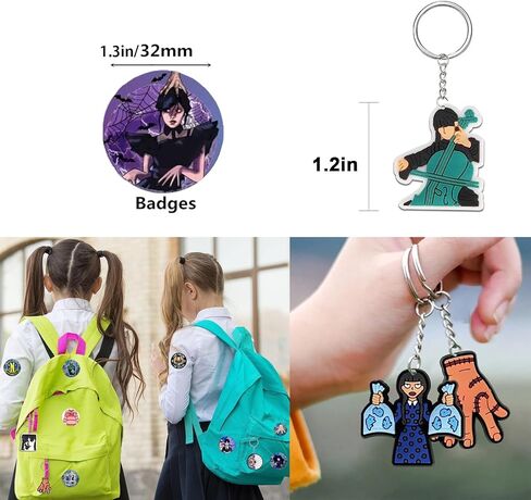 مجموعة هدايا حفلات بطابع الافلام تتضمن 10 قطع من اكياس الهدايا، 10 قطع من سلاسل المفاتيح، 10 قطع من الاساور، 10 قطع من دبابيس الازرار، 10 اوراق تاتو مؤقت للاطفال في الفصول الدراسية in Kuwait