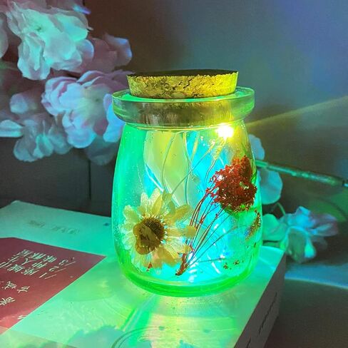 قوالب برطمانات الراتنج من لوكسوين، قالب برطمانات سيليكون مع 3 قطع من الفلين، قوالب الراتنج لبرطمانات التخزين المصنوعة يدويًا من الإيبوكسي، زجاجة تخزين، حاوية مجوهرات، ديكور المنزل in Kuwait