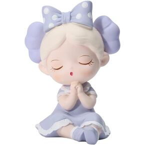 زينة كعكة للبنات الصغيرات باللون الزهري، تمثال من الراتنج بتصميم شخصيات كرتونية لتزيين الكيك وديكور المنزل والحرف اليدوية ومستلزمات حفلات اعياد الميلاد in Kuwait