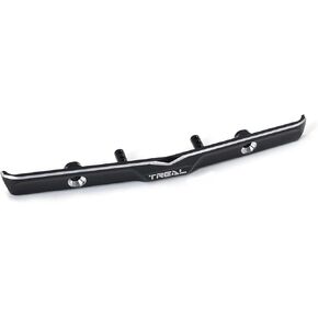 TREAL Aluminum 7075 Front Bumper CNC Machined for 1/24 Axial SCX24 Chevrolet C10 Upgrades (Black)