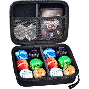 حافظة متوافقة مع مجسمات شخصيات باكوجان القابلة للتجميع، حامل تخزين الالعاب لباكوكورز، بطاقات القدرات والشخصيات، حاوية منظمة لحمل 12 كرة (صندوق فقط) in Kuwait