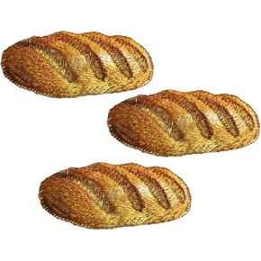 Loaf of Bread, French Baguette, Embroidered, Iron on Patch (10) in Saudi Arabia
