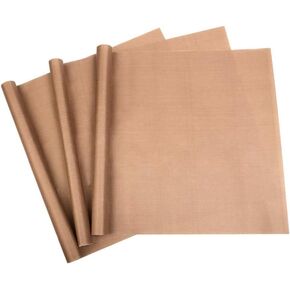 MR.R 10 Pack 0.11mm Thickness 12''x16'' PTFE Heat Press Teflon Sheet for Heat Transfer Non Sticky Reusable High Resistant Craft Mat for Heat Transfer Printing in Kuwait