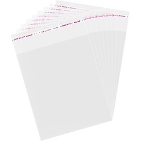 200 Pack Sealing Cellophane Bags - Clear Cookie Bags Resealable, Self Adhesive for Packaging Gifts, Cookies - Candy Bags, Jewelry Bags, Sample Bags - 4X6 Inch in Kuwait