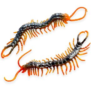 2 قطعة تمثال حريش مصغر من البلاستيك حريش صغير سكولوبندرا حشرات من أجل هدية نكتة كذبة أبريل ديكور حفلات الهالوين in Kuwait