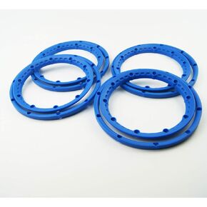 TITRACING Blue Wheel Rim Bead Lock Ring Set fit HPI Rovan Baja 5B SS King Motor in Kuwait