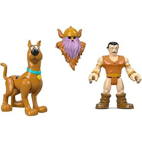 قطع غيار لطقم لعب سفينة الفايكينج سكوبي دو - GBM51 ~ قطع غيار فايكنج وخوذة، وأشكال سكوبي دو in Kuwait