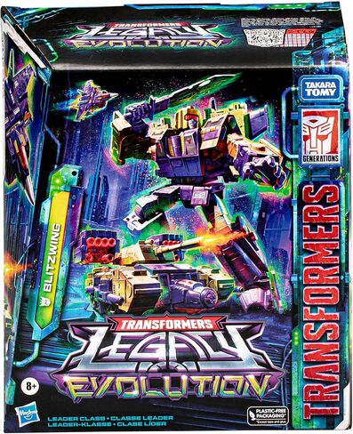 Transformers Generations Legacy Evolution 17.5 cm Blitzwing Leader Class Figure in Saudi Arabia