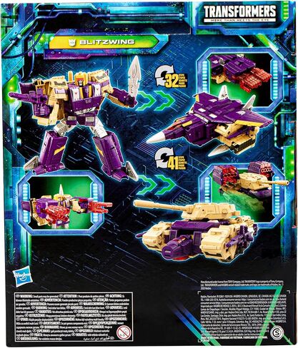 Transformers Generations Legacy Evolution 17.5 cm Blitzwing Leader Class Figure in Saudi Arabia