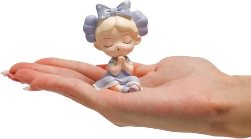 زينة كعكة للبنات الصغيرات باللون الزهري، تمثال من الراتنج بتصميم شخصيات كرتونية لتزيين الكيك وديكور المنزل والحرف اليدوية ومستلزمات حفلات اعياد الميلاد in Kuwait