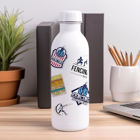 50 قطعة من ملصقات شريط التوعية بمرض السكري من النوع 1 لزجاجات المياه المقاومة للماء من الفينيل للكمبيوتر المحمول، مجموعة ملصقات ملهمة لطيفة ومضحكة، مجموعة كبيرة من الملصقات الجمالية الصغيرة للمراهقين والبالغين in Kuwait