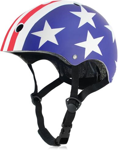 SZHZS Kids Boys Girls Toddler Bike Helmet, Adjustable Skateboard Helmet CPSC Certified for Little Kids Youth, Protective Helmets for Bicycle Scooter Inline Roller Skating Rollerblading Cycling in Kuwait