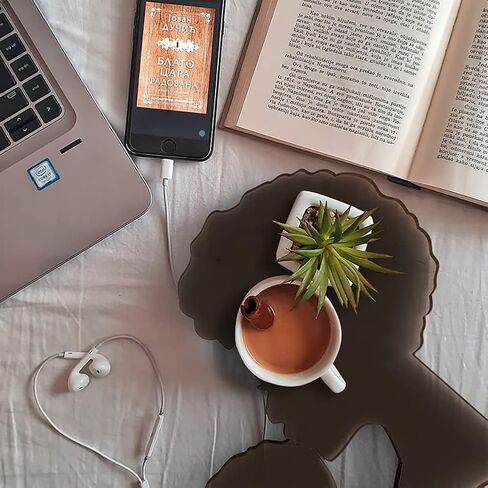 Afro Female Silicone Resin Molds(15x10 Inch), Afro Woman Resin Tray Molds, Afro Lady Girl Silicone Resin Tray Molds, African Molds for Resin Casting DIY Jewelry Holder Home Decoration in Kuwait