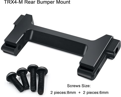 حامل المصد الأمامي والخلفي من سبائك الألومنيوم SWX لترقية الزاحف TRX4M 1/18 RC in Kuwait