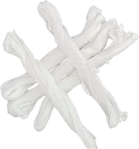 Luckypreneur India Original Janeu Dhaga ,Sacred Thread,Brahmin Thread for Puja Made of Pure Cotton Enhances Purity ,Indian Hindu Dhaga Pack of 20. in Saudi Arabia
