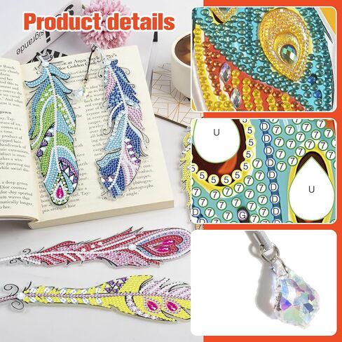 15 Pcs Christmas Diamond Painting Keychains - DIY Santa Claus, Elf Ornaments - 5D Full Ornaments Hanging Kit for Kids Diamond Art Key Rings and Decor… in Saudi Arabia
