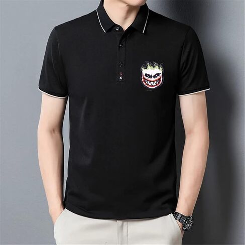Punk Skull Embroidery Cloth Stickers DIY Adhesive Clothing Kids Patches Ironing Clothes Patches Hot Adhesive Patches Clothes Alien Patches Rock Skull Ironing Parches Accessories in Saudi Arabia