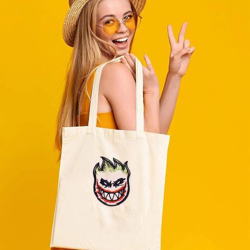 Punk Skull Embroidery Cloth Stickers DIY Adhesive Clothing Kids Patches Ironing Clothes Patches Hot Adhesive Patches Clothes Alien Patches Rock Skull Ironing Parches Accessories in Saudi Arabia