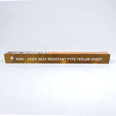 MR.R 3 عبوات من ورق تفلون PTFE مقاس 40.64 سم × 50.8 سم لنقل الضغط الحراري، ورق غير لاصق قابل لإعادة الاستخدام ومقاوم للحرارة لآلات الضغط الحراري، السمك 0.11 مم in Saudi Arabia